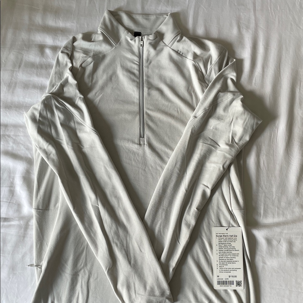 lululemon athletica NWT Surge Warm Half Zip